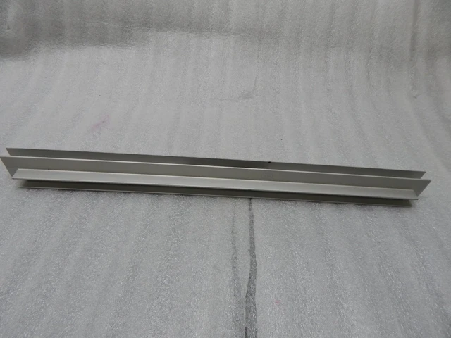 Double channel extrusion for 9mm or 3/8” Panels,  1.1 X 1.15  1-1/8 X 16" long.