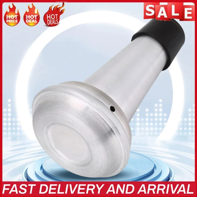 Trumpet Straight Mute Rubber Aluminum Alloy Trumpet Mute for Jazz and Classic
