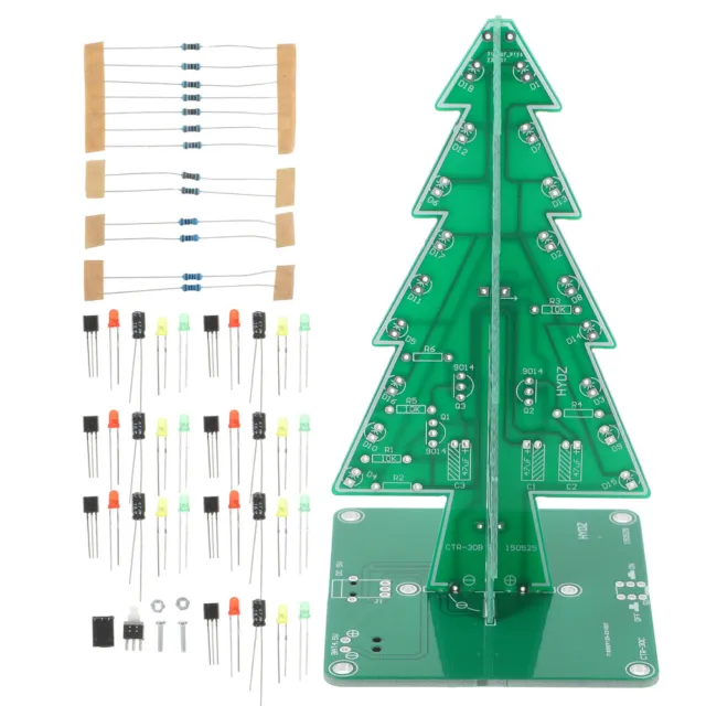 M Elektronischer Weihnachtsbaumbausatz 3D-Weihnachtsbaum-Löten