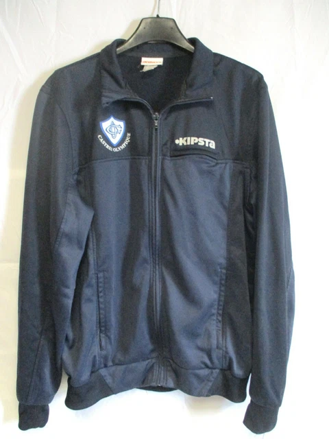 Maillot Rugby Castres Olympique Vintage Kipsta - Bleu, Taille M (Occasion)