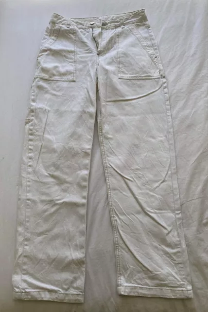 JEANS STRAIGHT CUT SUPRE OFF-WHITE Size 10