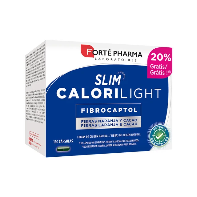 Ernährung Forté Pharma  unisex SLIM CALORI LIGHT fibrocaptol 120 cápsulas