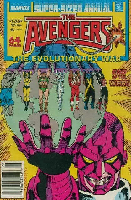 Avengers #17 Annual Marvel Comics 1988 NM