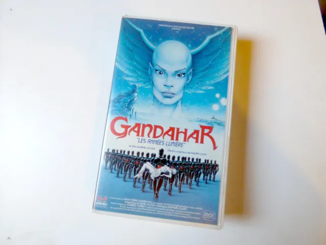 Cassette Vidéo VHS GANDAHAR Les Années Lumière, René Laloux Philippe Caza RARE