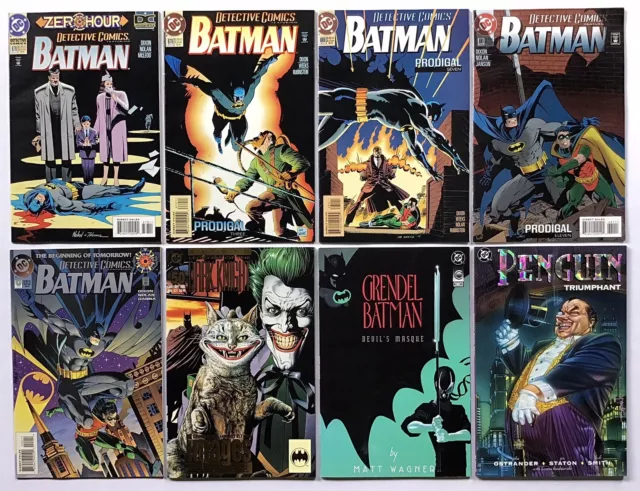 Batman: Detective Comics 0, 678-681, Legends of the Dark Knight 50, DC Lot of 8