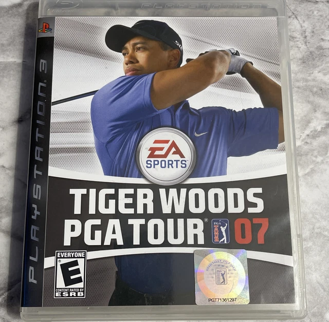 Tiger Woods PGA Tour 07 (Sony PlayStation 3, 2006) PS3 GAME  with MANUAL
