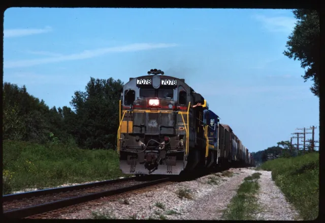 Original Rail Slide - SBD Seaboard System 7078+ Wildwood FL 10-3-1993