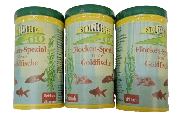 Teichfutter Flocken 3 Liter Eimer – 360 G Für Koi Und Goldfische, Leicht Verdaulich