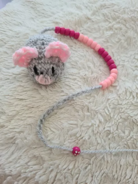 Rechenmaus für Erstklässler Rosa Pink ♡ Einschulung Geschenk