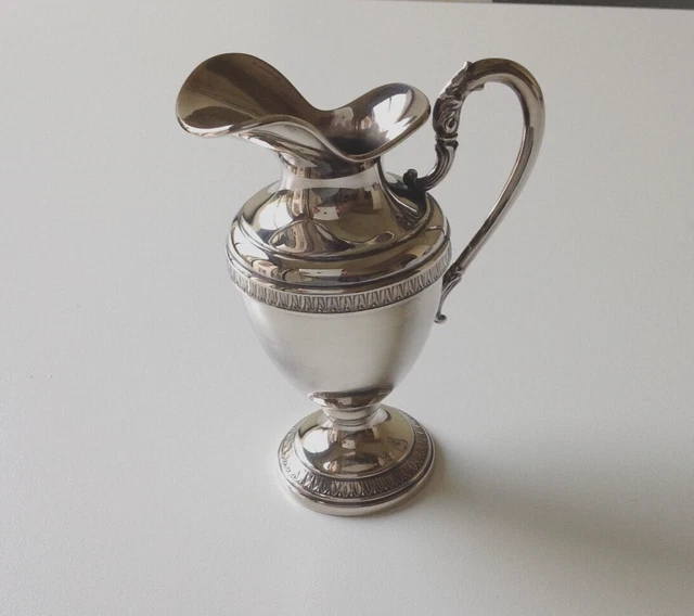 lattiera argento 800 stile impero silver milk jug empire style