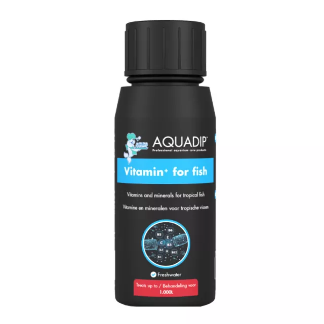 AquaDip Vitamin+ for Fish | Multiple Vitamins & Minerals | Prevents Diseases