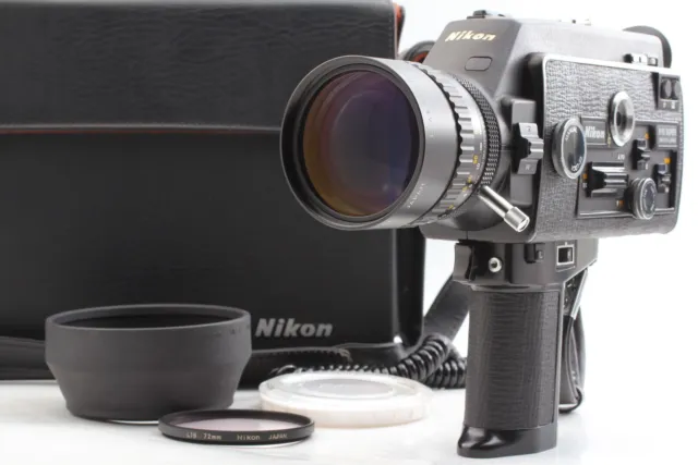 CLA'D [MINT w/Case] Nikon R10 Super 8mm Movie Cinema Film Camera From JAPAN