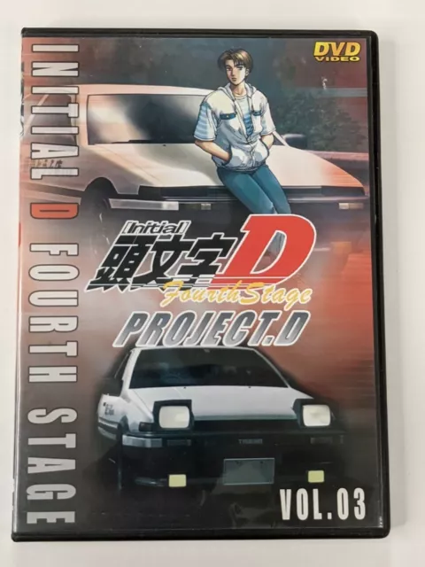 Initial D Complete Fourth Stage DVD 4th Part 1 One 2 Two Season 4 Four  Project D