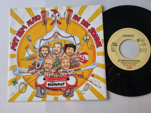 Höhner - Mit dem Auto in die Sonne 7'' Vinyl Germany