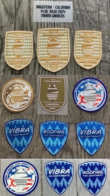 thumbnail image 2 of Conmebol Copa America 2019/2020/2021 Brazil Final Soccer Patch - Official Badge 2 of 3
