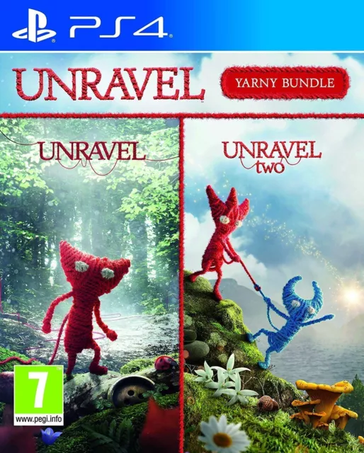 Unravel : Yarny Bundle 1 & 2 PS4 Playstation 4 Spiel PAL NEU & OVP