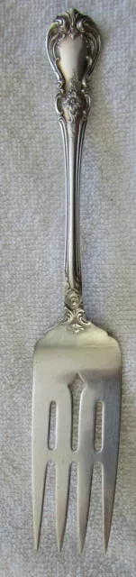 Old Master Towle Sterling Silver Cold Meat Beef Serving Fork