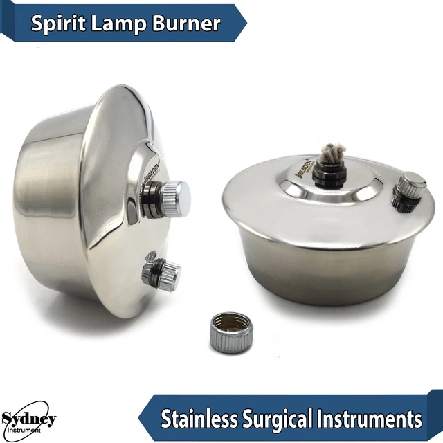 SURGICAL LABORATORY ALCOHOL Bunsen Burner Flame Heating Spirit Lamp EUR 25,28 PicClick FR