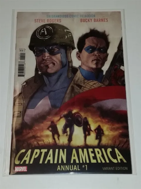 Captain America Annual #1 Variant Vf (8.0 Or Better) November 2018 Marvel Comics