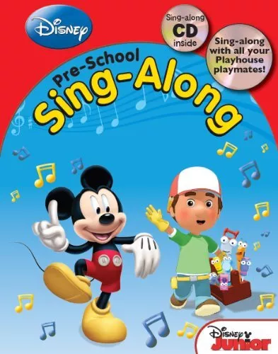 Disney Pre-School Sing Along with CD by Disney Book The Cheap Fast Free Post