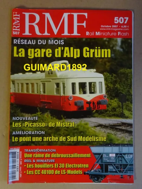 RAIL MINIATURE FLASH n°507 Octobre 2007
