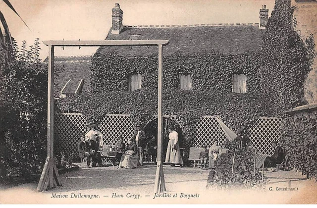 95 - HAM CERGY - SAN66421 - Maison Dallemagne - Jardins et Bosquets