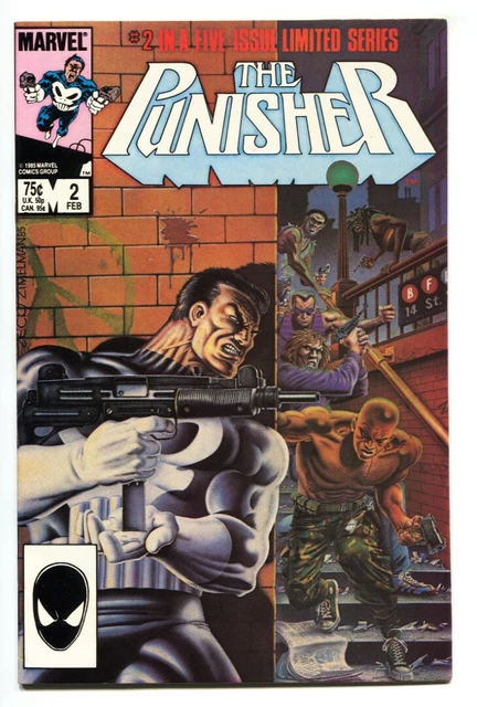 Punisher Limited Series #2 - 1986 - Marvel - VF/NM - comic book