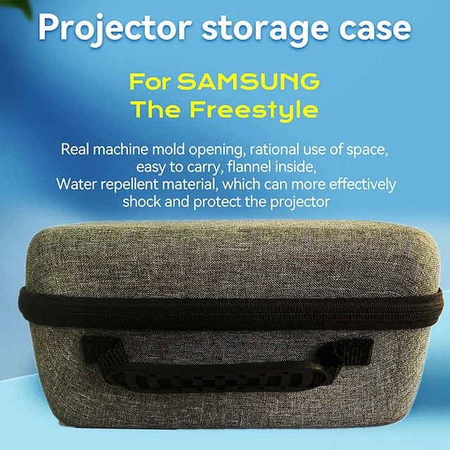 For Samsung The Freestyle Hard EVA Travel Carry Case Projector Storage Bag for S