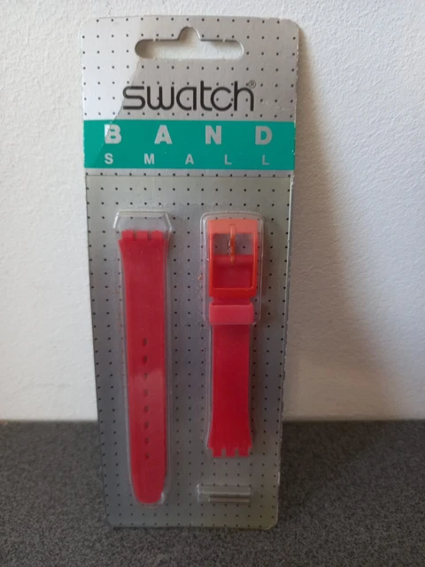 Bracelet Montre Cuir Vachette Rochet Rouge 20 Mm - Neuf Avec étiquettes - Remplacement Compatible