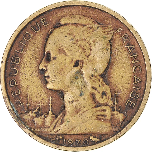 [#1351548] Coin, FRENCH AFARS & ISSAS, 10 Francs, 1970