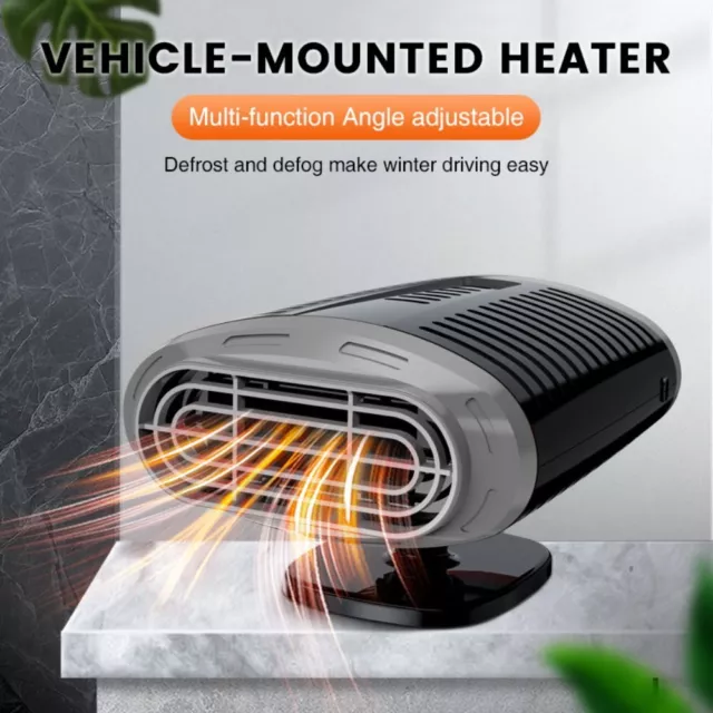 Car Heater 12V Portable Electric DC Heating Fan Defogger Defroster Demister 150W