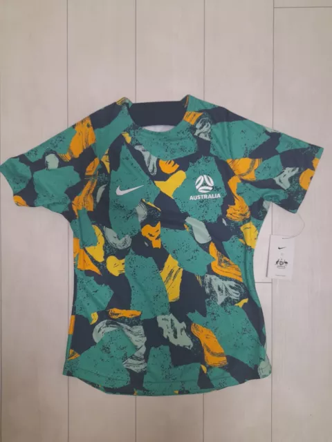 New 2022/23 Australia socceroos Home Jersey Size Mens Small
