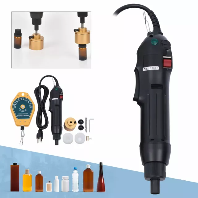 Handheld Manual Electric Bottle Capping Machine Screw Cap Capper Sealing Tool