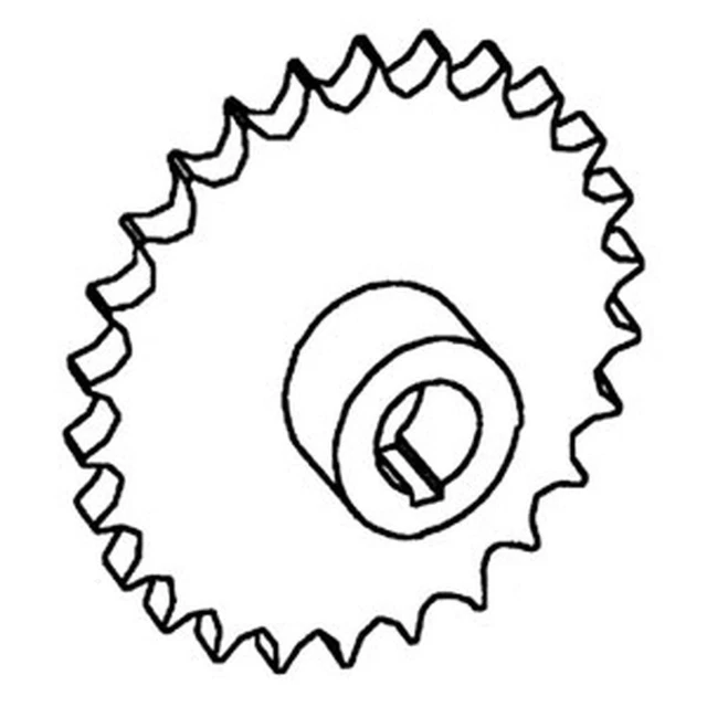 187331C1 New Unloading Auger Drive Sprocket Fits Case-IH Combine Models