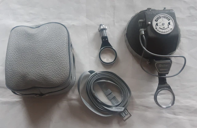 Rollei Blitz für Rolleiflex und Gelb-Filter