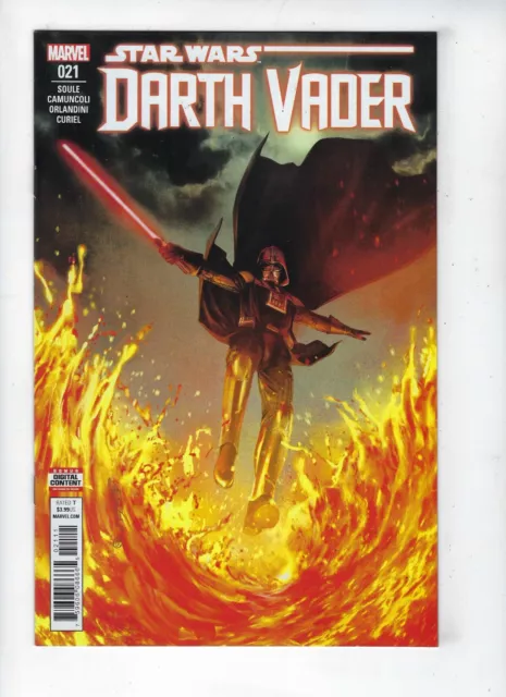 Darth Vader # 21 Marvel Comics Giuseppe Camuncoli Cover Nov 2018