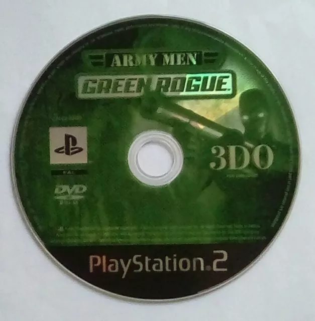 *DISK ONLY* Army Men Green Rogue Playstation 2 Two PS2 PSTwo PS