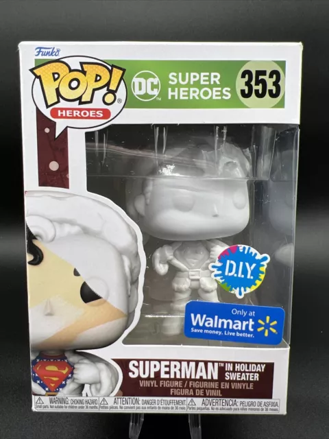 Funko Pop! - DIY Figure - DC Super Heroes - Superman in Holiday Sweater - #353