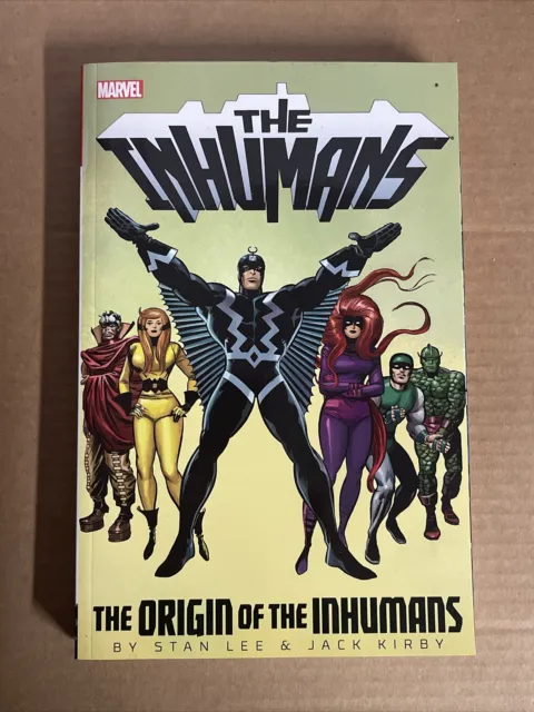 Origin Of Inhumans Trade Paperback 1St Print Marvel Comics (2013) Lee Kirby Tpb