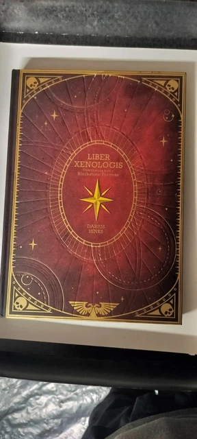 GW BLACK LIBRARY Liber Xenologis Warhammer 40k Book Darius