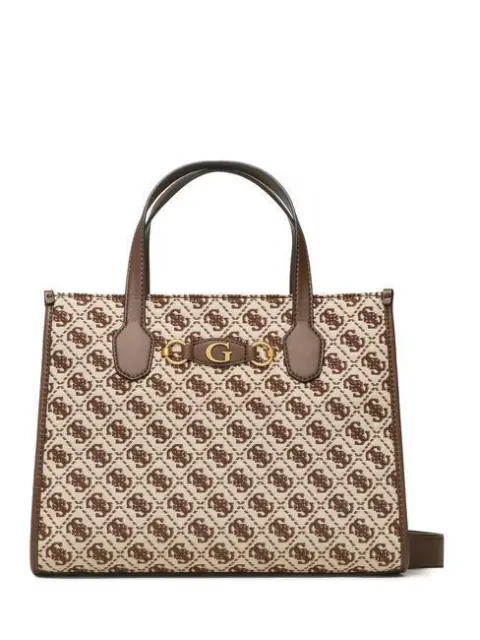 Bolso de Mujer GUESS Izzy 2 Totalizador Brownlogo ND Elección = P HWJB8654220