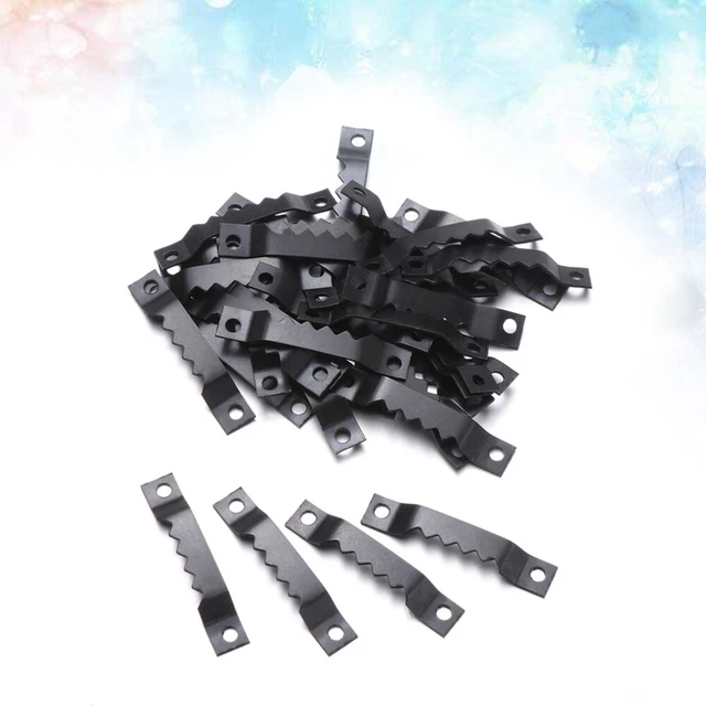 200 piezas perchas de metal gancho para marcos decorativos