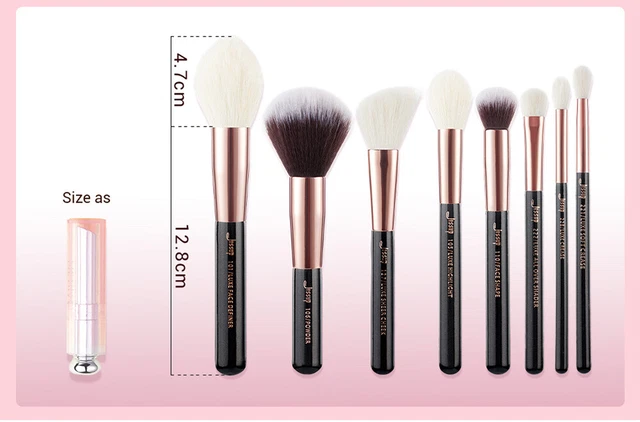 Jessup Pennelli Make Up Set 25Pcs Pennelli Trucco Set di pennelli da trucco con 9