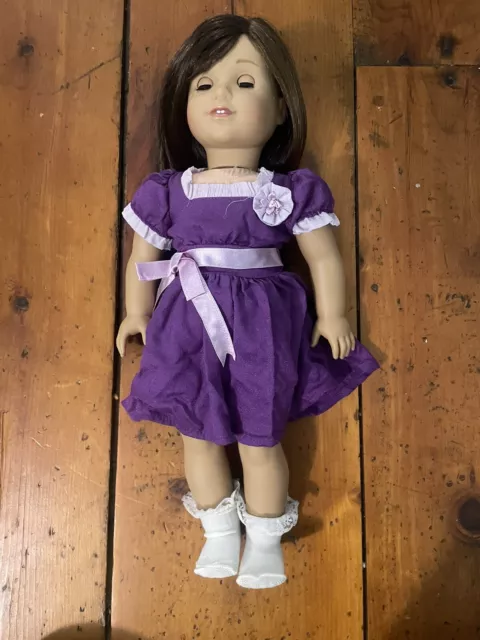 American Girl Doll Emilys Purple Holiday Outfit