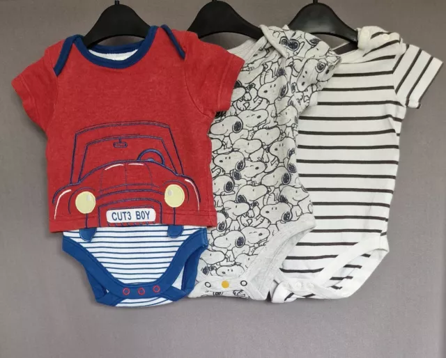 Baby Boys Clothes Bundle Bodysuits Age 3-6mths.Perfect condition.