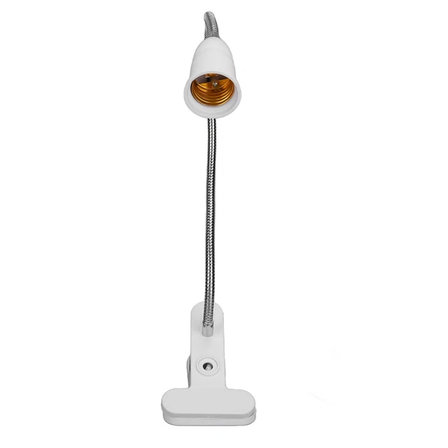 2PCS Lampe E27 à PinceE27 Douille Ampoule à Pince avec