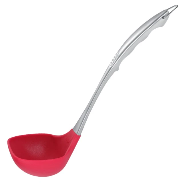Non Stick Cooking Tools Round Soup Flat Wooden Ladle