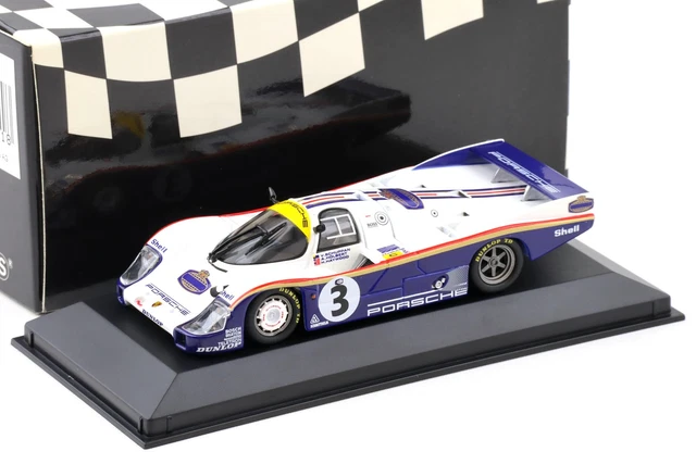 Coffret Minichamps 1/43 Porsche 956 #1 #2 #3 – 1er 2ème 3ème 24H Du Mans 1982