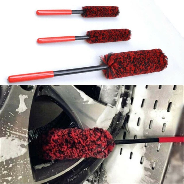 Durable Detailing Wheel Cleaning Brush Rim Cleaning Soft Tools Wash Brushes