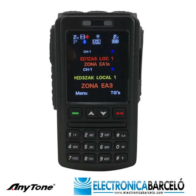 BT-01 Micrófono bluetooth para Anytone AT-D578UV
